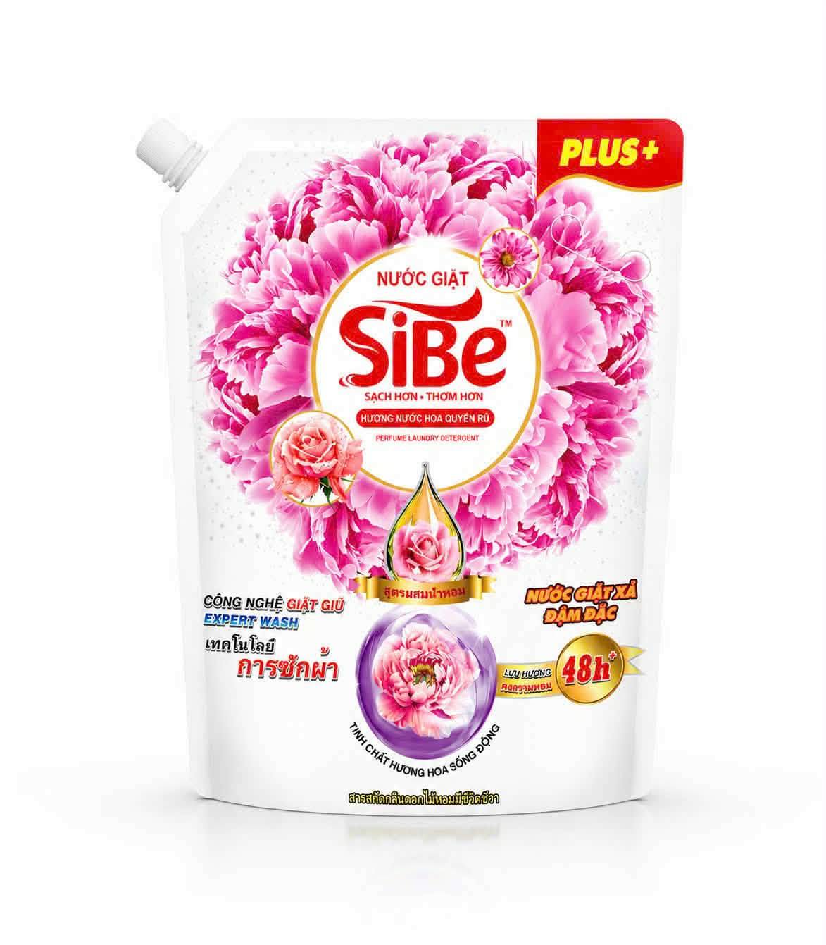 SiBE Hồng Thơm – Sạch Tinh Tươm, Thơm Lâu Quyến Rũ!